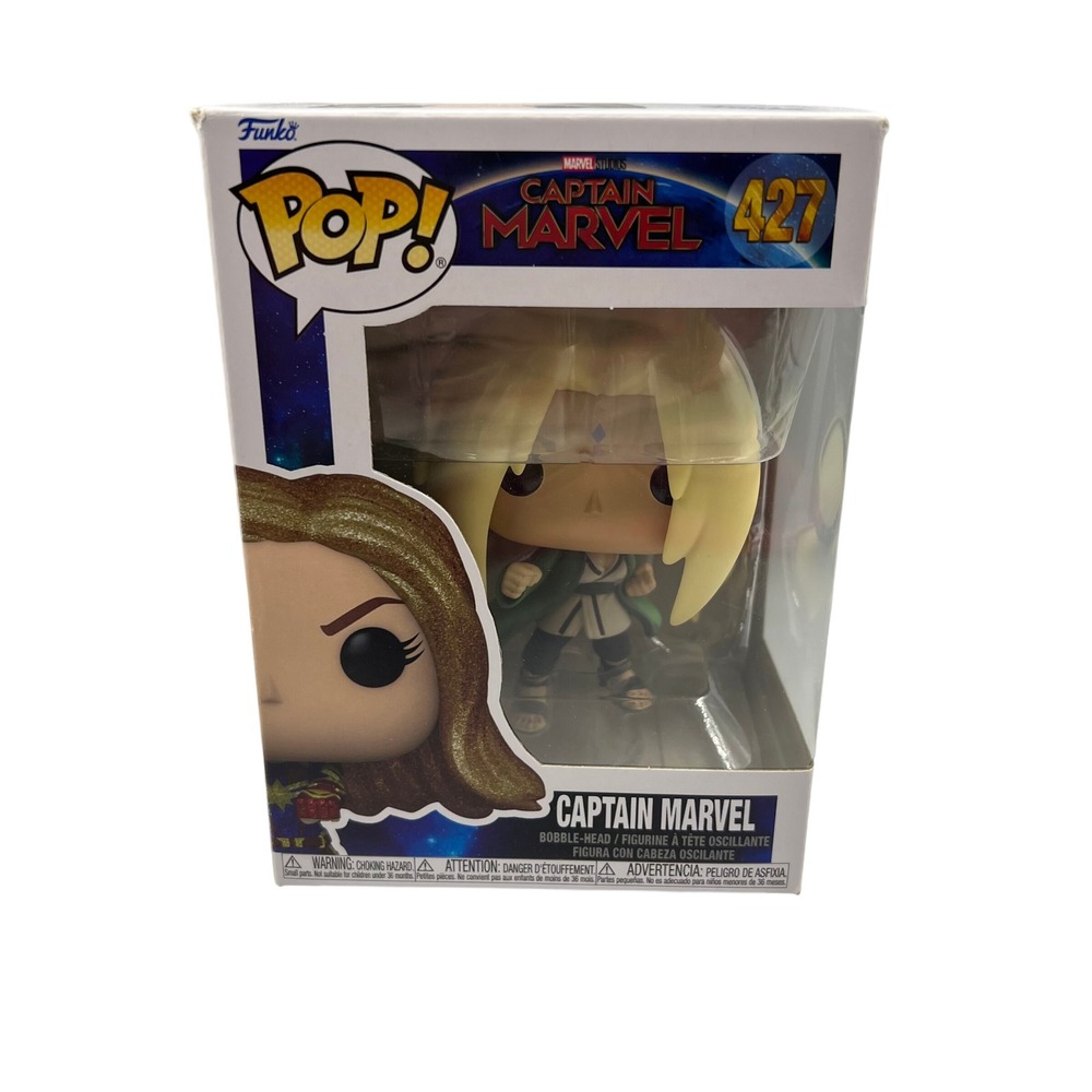 Funko Pop Marvel Captain Marvel 427 Vinyl Figure Misprint Tsunade Character Swap